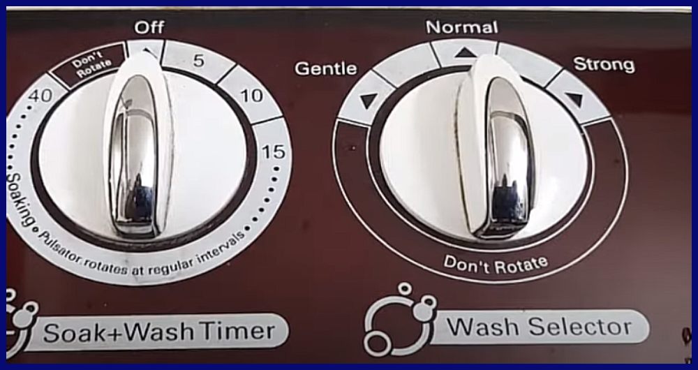 Choose the right wash cycle