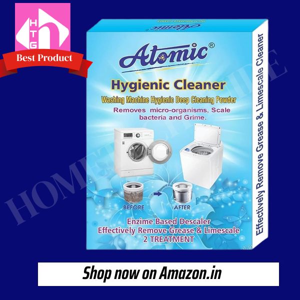 Atomic washing machine cleaning powder