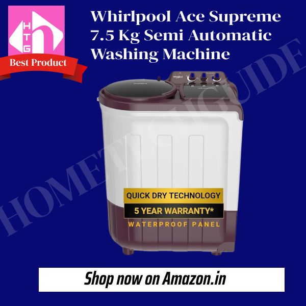 Best semi automatic washing machine in India