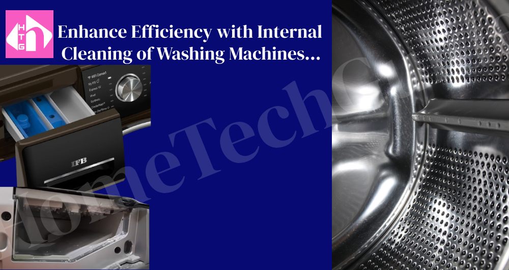 Internal cleaning of washing machines