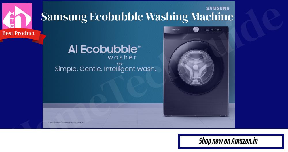 Samsung Ecobubble featured washing machine