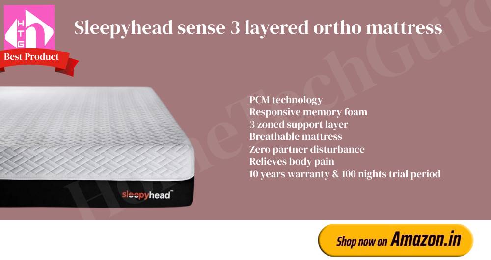 Sleepyhead sense PCM Technology mattress