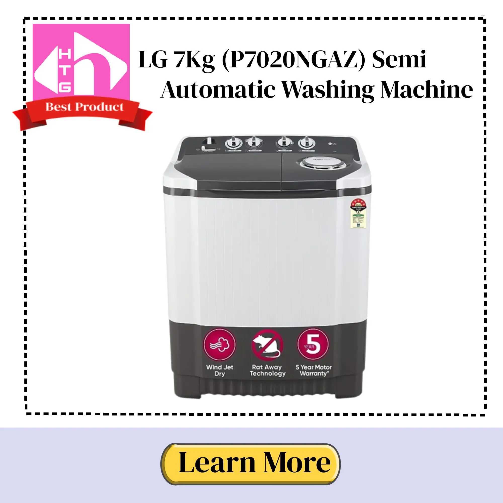 Best-selling-LG-Semi-automatic-washing-machine